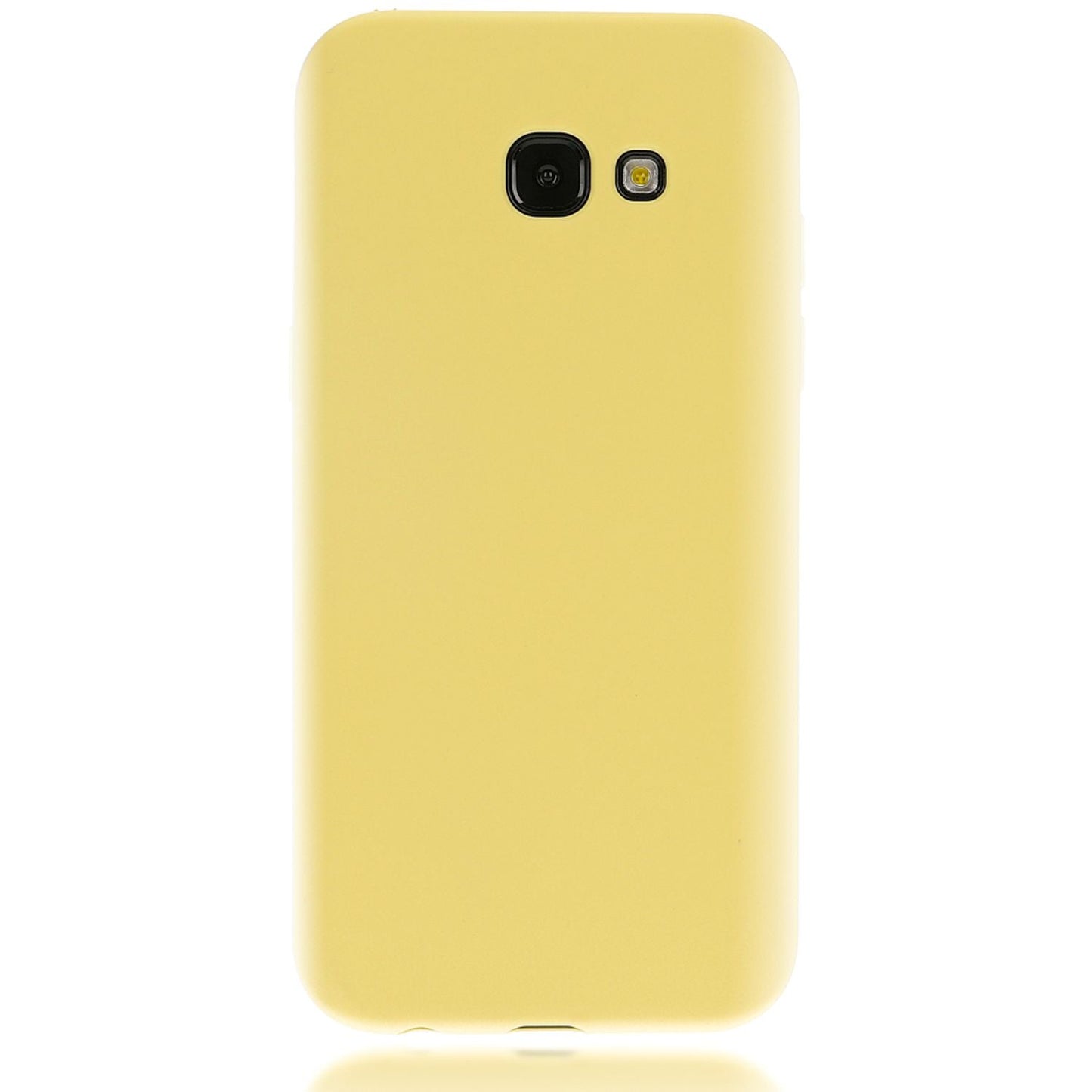 NALIA Handyhülle kompatibel mit Samsung Galaxy A5 2017, Jelly Case Schutzhülle Ultra-Slim Silikon Back-Cover, Dünne Gummi Hülle Handy-Tasche Schale, Smart-Phone Bumper Skin Etui