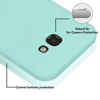 NALIA Handyhülle kompatibel mit Samsung Galaxy A5 2017, Jelly Case Schutzhülle Ultra-Slim Silikon Back-Cover, Dünne Gummi Hülle Handy-Tasche Schale, Smart-Phone Bumper Skin Etui