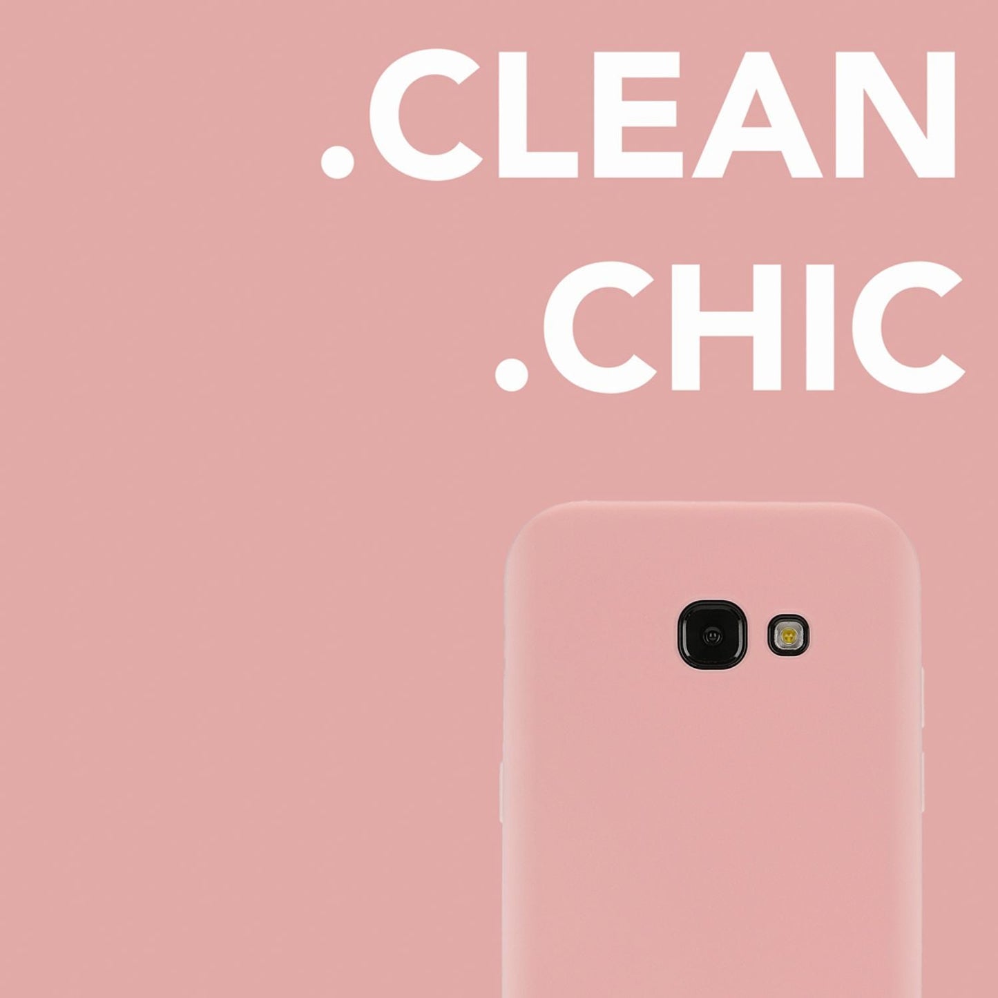 NALIA Handyhülle kompatibel mit Samsung Galaxy A5 2017, Jelly Case Schutzhülle Ultra-Slim Silikon Back-Cover, Dünne Gummi Hülle Handy-Tasche Schale, Smart-Phone Bumper Skin Etui