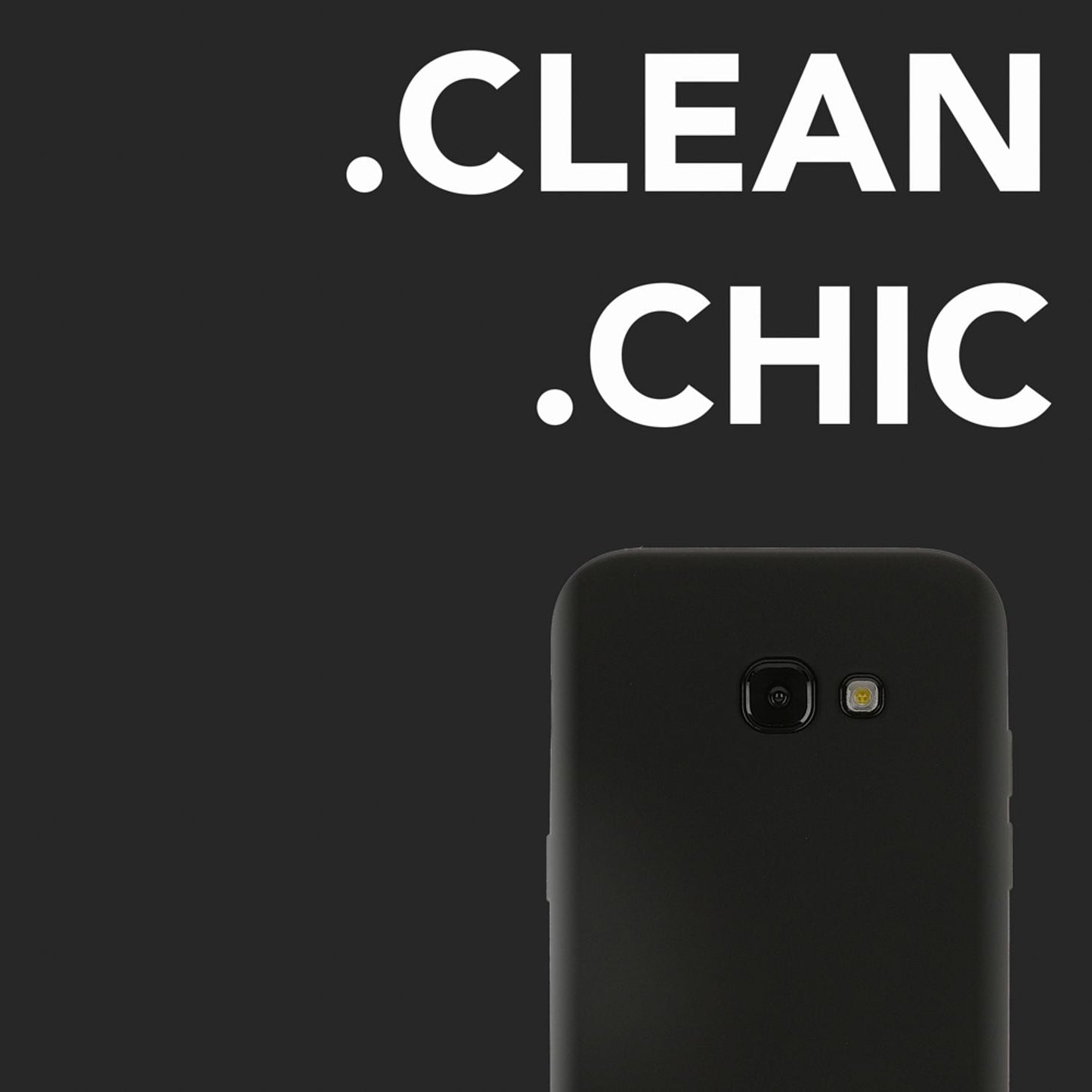 NALIA Handyhülle kompatibel mit Samsung Galaxy A5 2017, Jelly Case Schutzhülle Ultra-Slim Silikon Back-Cover, Dünne Gummi Hülle Handy-Tasche Schale, Smart-Phone Bumper Skin Etui