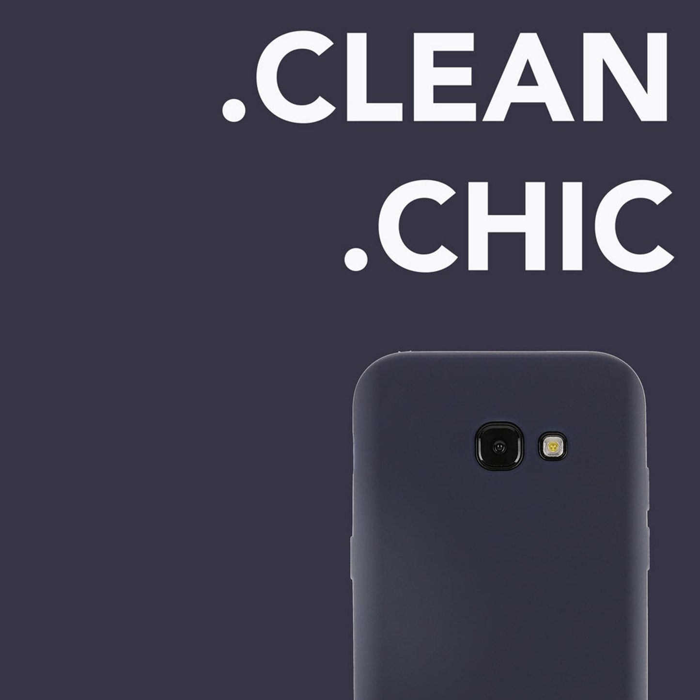 NALIA Handyhülle kompatibel mit Samsung Galaxy A5 2017, Jelly Case Schutzhülle Ultra-Slim Silikon Back-Cover, Dünne Gummi Hülle Handy-Tasche Schale, Smart-Phone Bumper Skin Etui