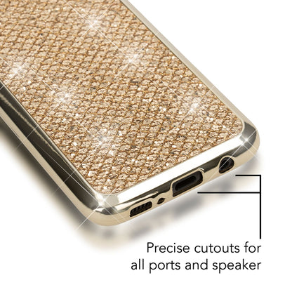 NALIA Handyhülle kompatibel mit Samsung Galaxy S8 Plus, Glitzer Slim Silikon-Case Back-Cover Schutzhülle, Glitter Sparkle Handy-Tasche Bumper, Dünne Bling Strass Smart-Phone Hülle