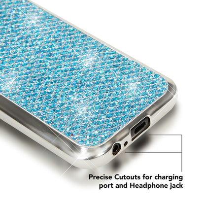 NALIA Handyhülle kompatibel mit Samsung Galaxy A5 2017, Glitzer Slim Silikon-Case Back-Cover Schutzhülle, Glitter Sparkle Handy-Tasche Bumper, Dünne Bling Strass Smart-Phone Hülle