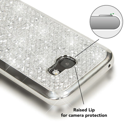 NALIA Handyhülle kompatibel mit Samsung Galaxy A5 2017, Glitzer Slim Silikon-Case Back-Cover Schutzhülle, Glitter Sparkle Handy-Tasche Bumper, Dünne Bling Strass Smart-Phone Hülle