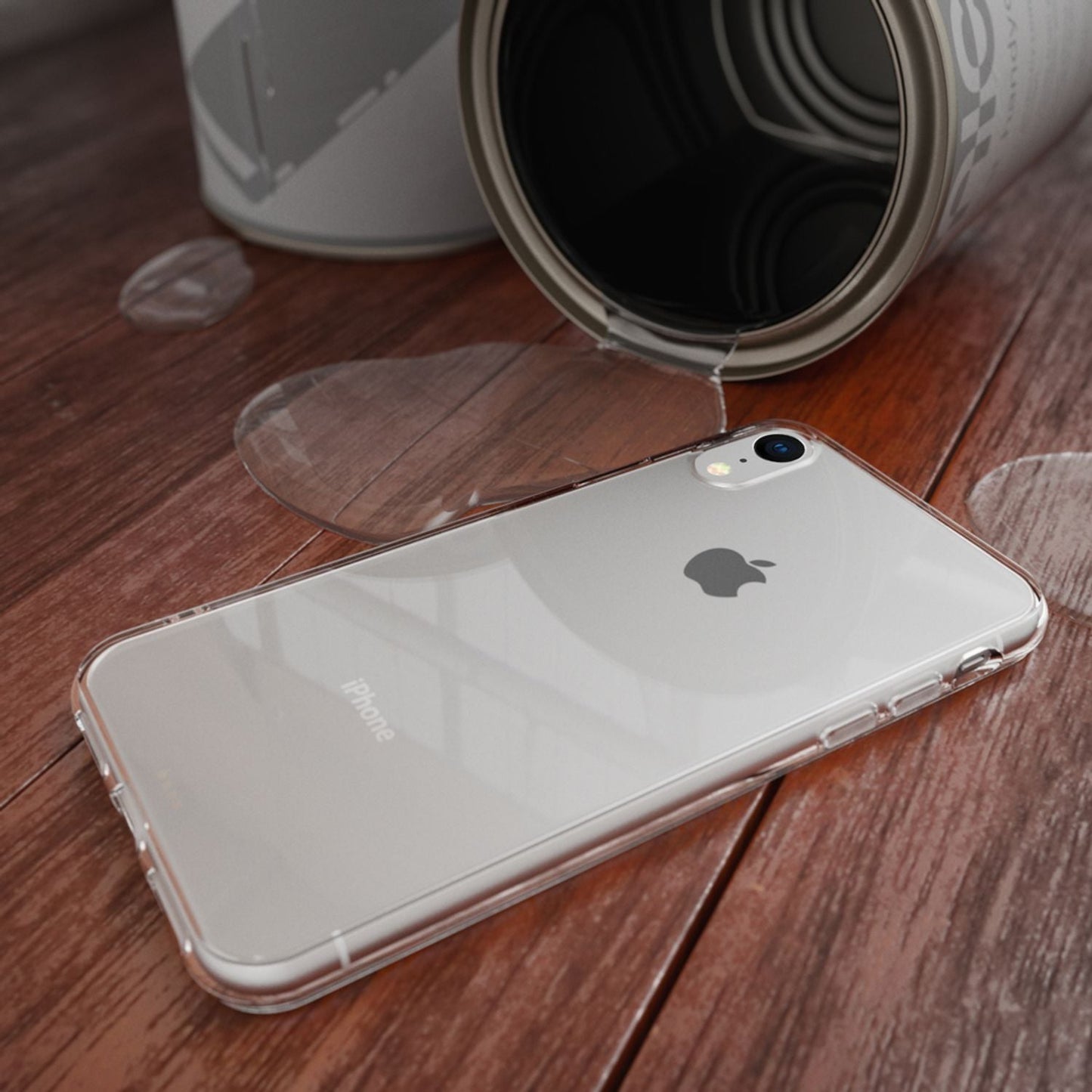 NALIA Handyhülle kompatibel mit iPhone XR, Ultra-Slim Silikon Case Cover Crystal Clear Schutzhülle Dünn Durchsichtig, Etui Handy-Tasche Backcover Hülle Transparent Bumper