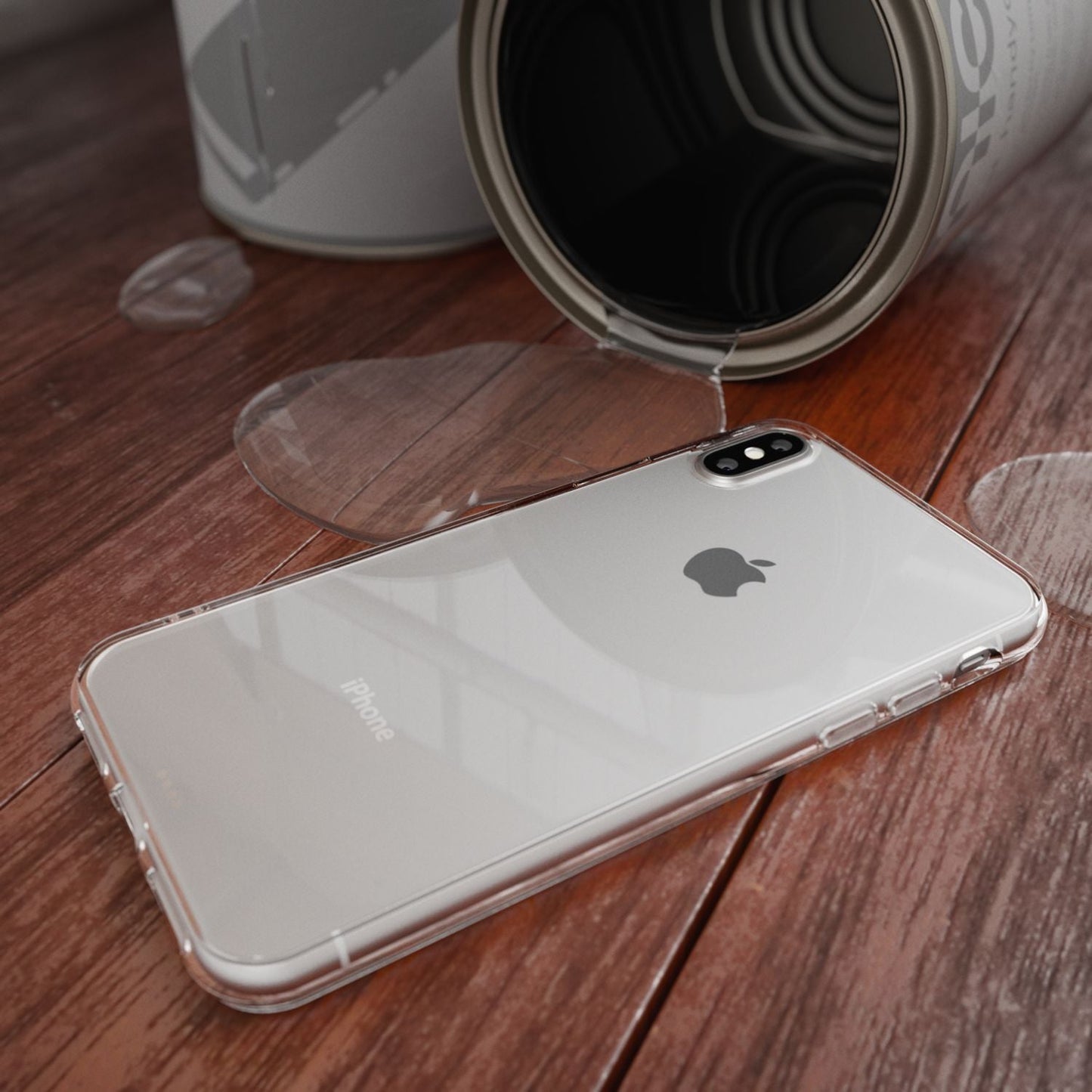NALIA Handyhülle kompatibel mit iPhone X XS, Ultra-Slim Silikon Case Cover Crystal Schutzhülle Dünn Durchsichtig, Etui Handy-Tasche Schale Backcover Transparent Smart-Phone Bumper