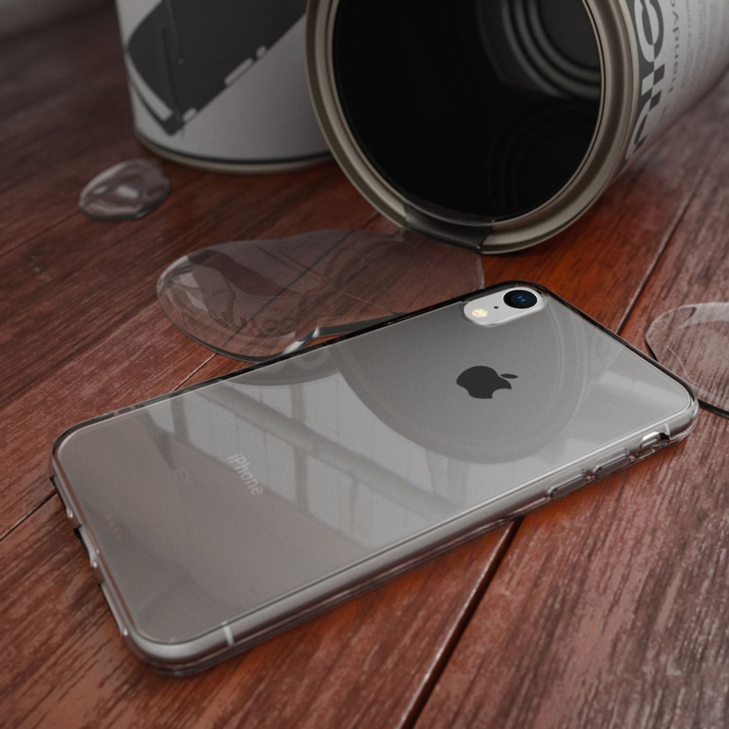 NALIA Handyhülle kompatibel mit iPhone XR, Ultra-Slim Silikon Case Cover Crystal Clear Schutzhülle Dünn Durchsichtig, Etui Handy-Tasche Backcover Hülle Transparent Bumper
