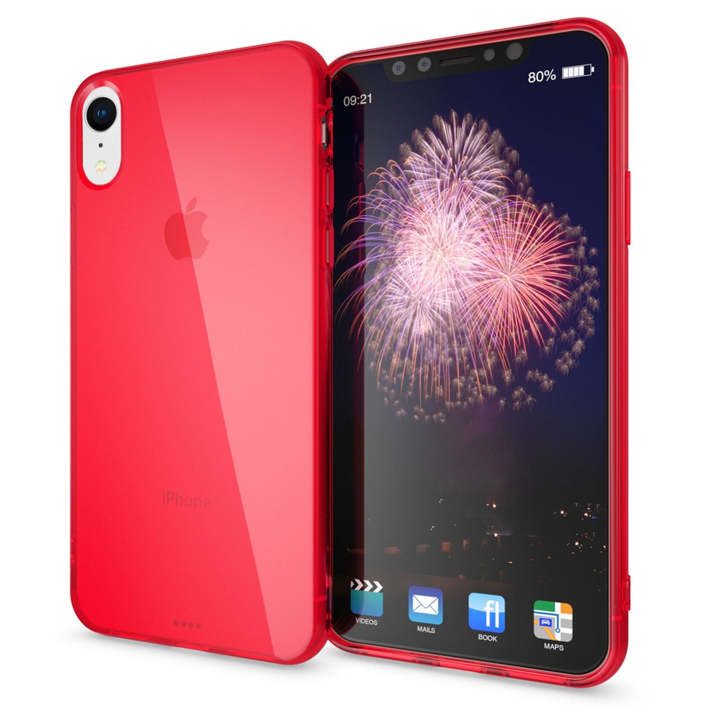 NALIA Handyhülle kompatibel mit iPhone XR, Ultra-Slim Silikon Case Cover Crystal Clear Schutzhülle Dünn Durchsichtig, Etui Handy-Tasche Backcover Hülle Transparent Bumper