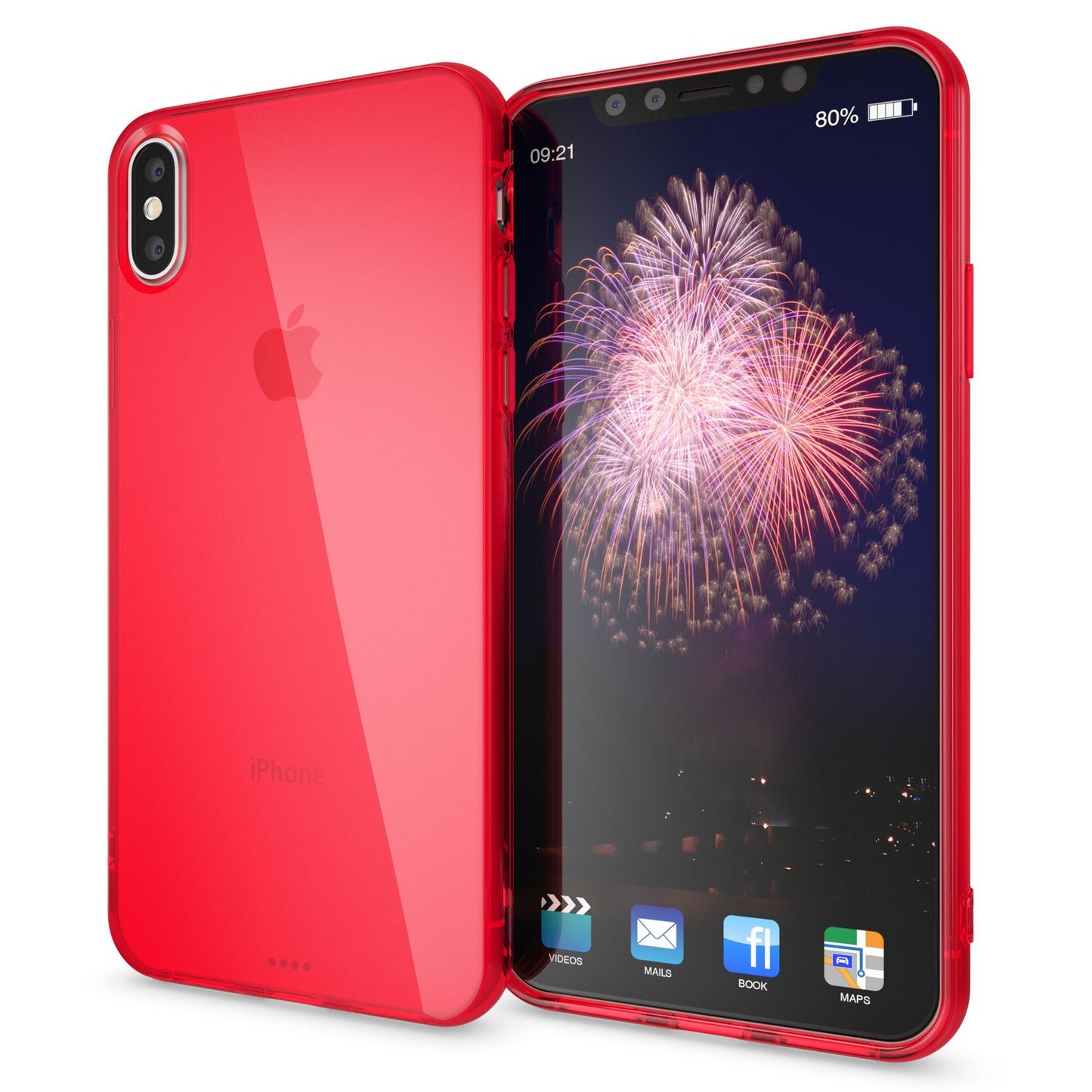 NALIA Handyhülle kompatibel mit iPhone X XS, Ultra-Slim Silikon Case Cover Crystal Schutzhülle Dünn Durchsichtig, Etui Handy-Tasche Schale Backcover Transparent Smart-Phone Bumper