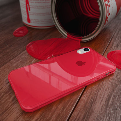 NALIA Handyhülle kompatibel mit iPhone XR, Ultra-Slim Silikon Case Cover Crystal Clear Schutzhülle Dünn Durchsichtig, Etui Handy-Tasche Backcover Hülle Transparent Bumper