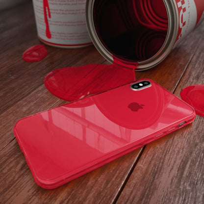 NALIA Handyhülle kompatibel mit iPhone X XS, Ultra-Slim Silikon Case Cover Crystal Schutzhülle Dünn Durchsichtig, Etui Handy-Tasche Schale Backcover Transparent Smart-Phone Bumper