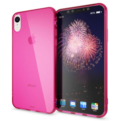 NALIA Handyhülle kompatibel mit iPhone XR, Ultra-Slim Silikon Case Cover Crystal Clear Schutzhülle Dünn Durchsichtig, Etui Handy-Tasche Backcover Hülle Transparent Bumper