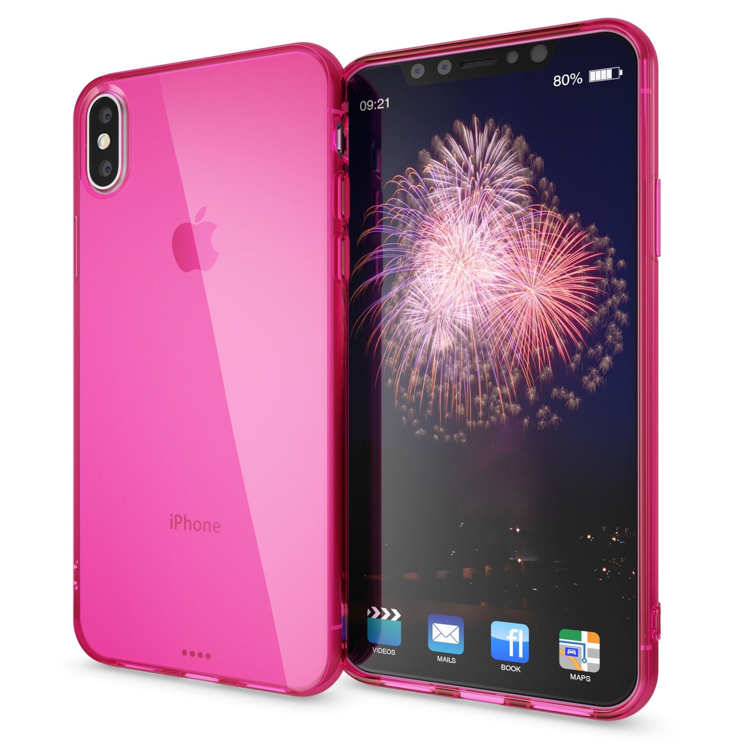 NALIA Handyhülle kompatibel mit iPhone X XS, Ultra-Slim Silikon Case Cover Crystal Schutzhülle Dünn Durchsichtig, Etui Handy-Tasche Schale Backcover Transparent Smart-Phone Bumper