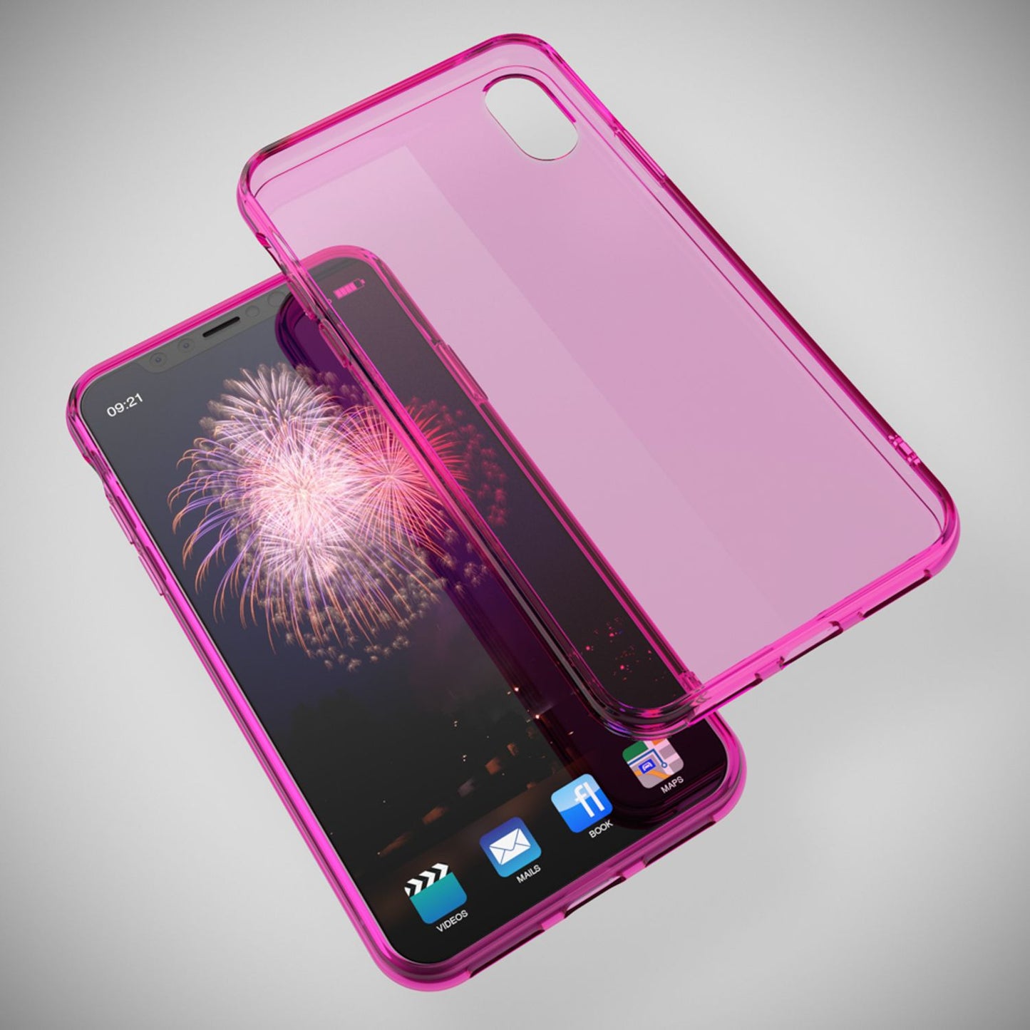 NALIA Handyhülle kompatibel mit iPhone XR, Ultra-Slim Silikon Case Cover Crystal Clear Schutzhülle Dünn Durchsichtig, Etui Handy-Tasche Backcover Hülle Transparent Bumper