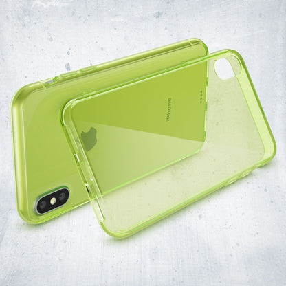 NALIA Handyhülle kompatibel mit iPhone X XS, Ultra-Slim Silikon Case Cover Crystal Schutzhülle Dünn Durchsichtig, Etui Handy-Tasche Schale Backcover Transparent Smart-Phone Bumper