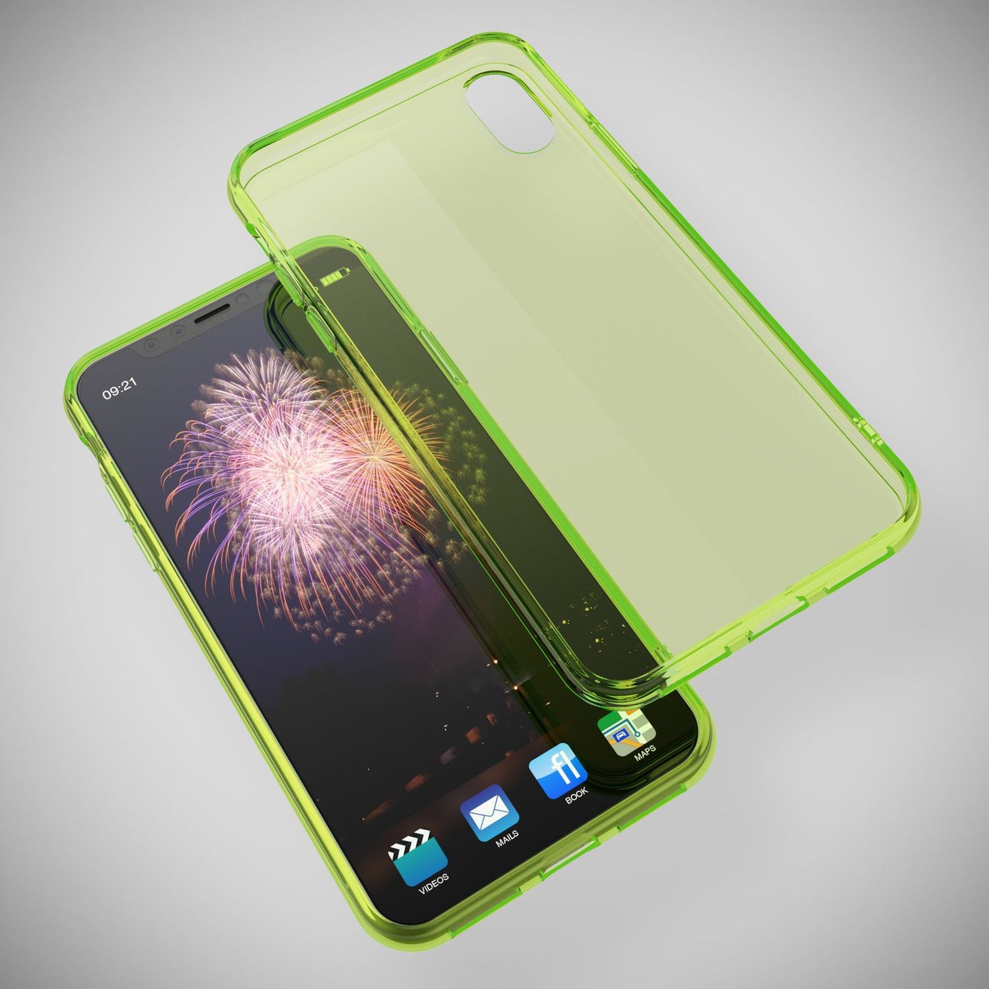 NALIA Handyhülle kompatibel mit iPhone X XS, Ultra-Slim Silikon Case Cover Crystal Schutzhülle Dünn Durchsichtig, Etui Handy-Tasche Schale Backcover Transparent Smart-Phone Bumper