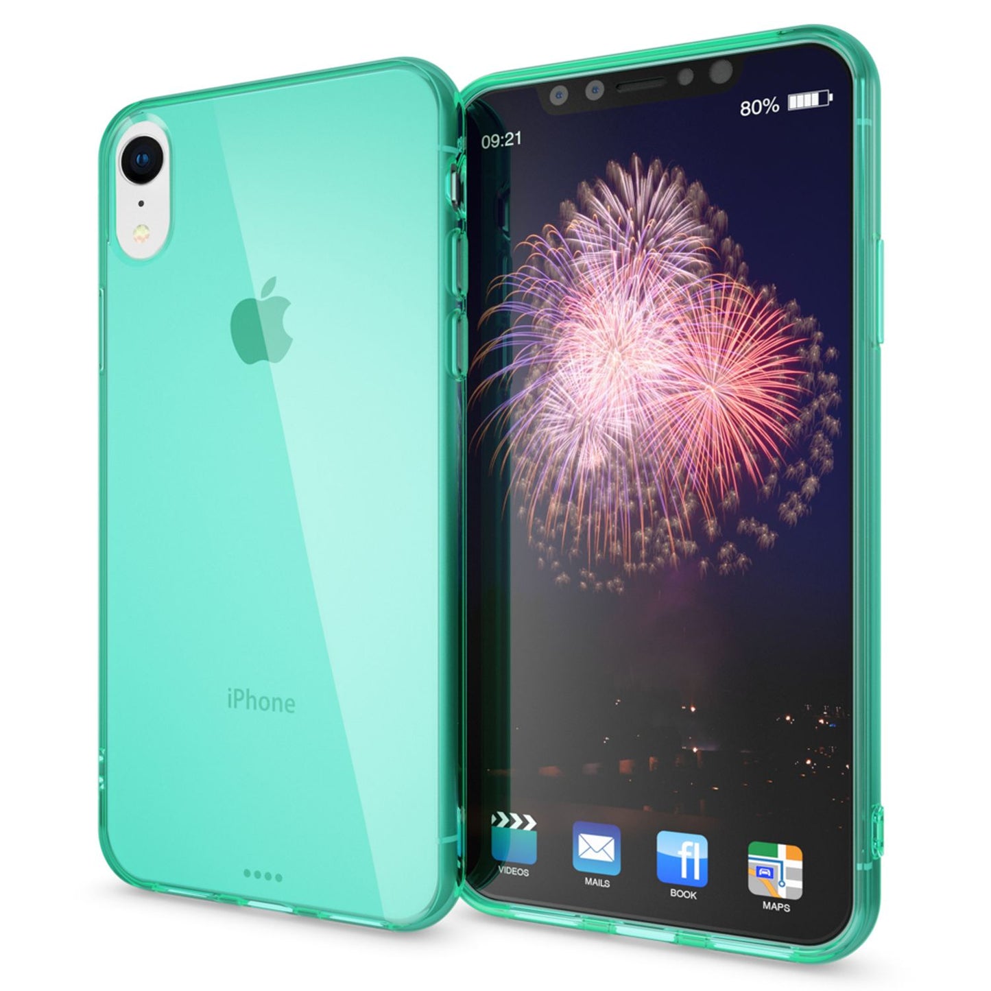 NALIA Handyhülle kompatibel mit iPhone XR, Ultra-Slim Silikon Case Cover Crystal Clear Schutzhülle Dünn Durchsichtig, Etui Handy-Tasche Backcover Hülle Transparent Bumper