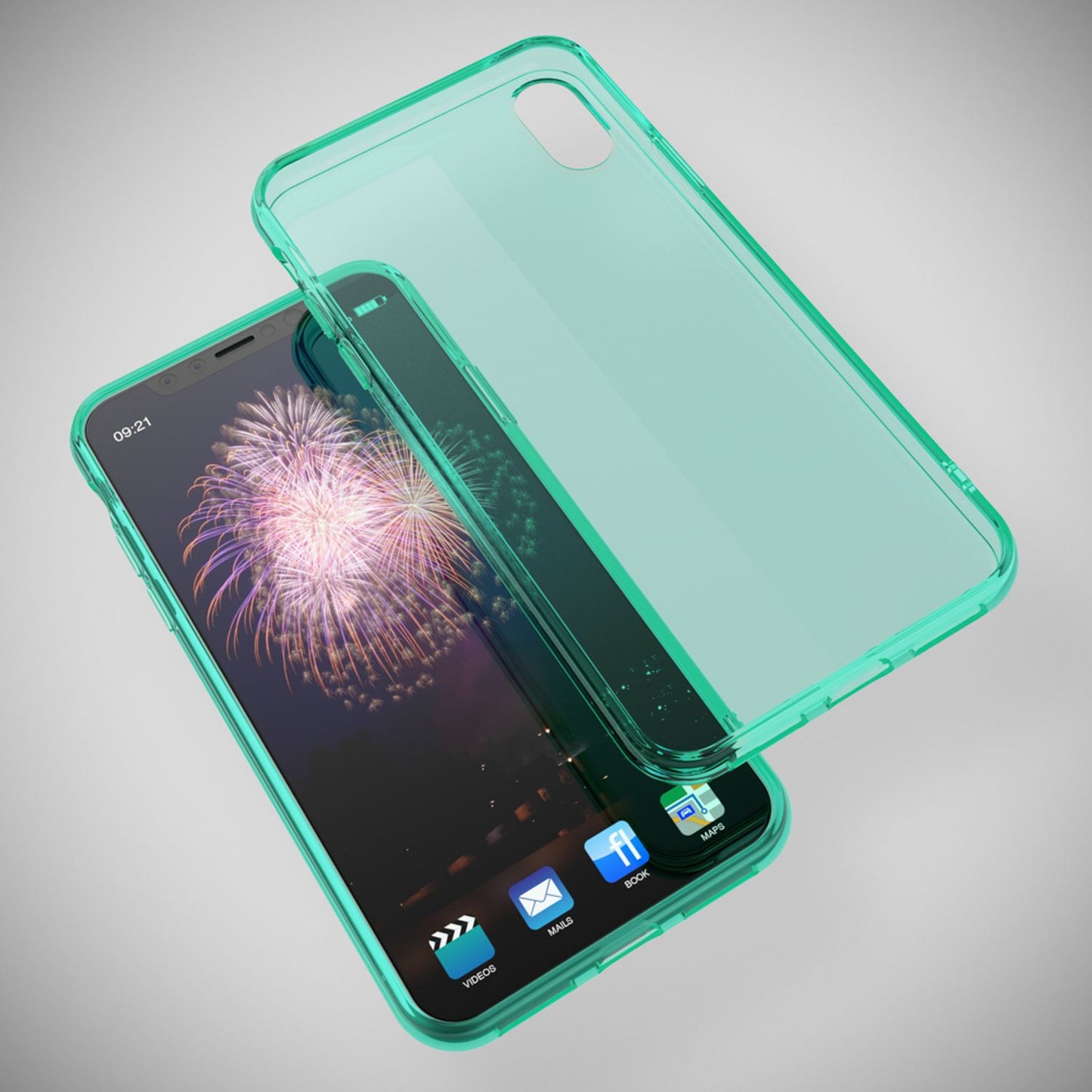 NALIA Handyhülle kompatibel mit iPhone XR, Ultra-Slim Silikon Case Cover Crystal Clear Schutzhülle Dünn Durchsichtig, Etui Handy-Tasche Backcover Hülle Transparent Bumper