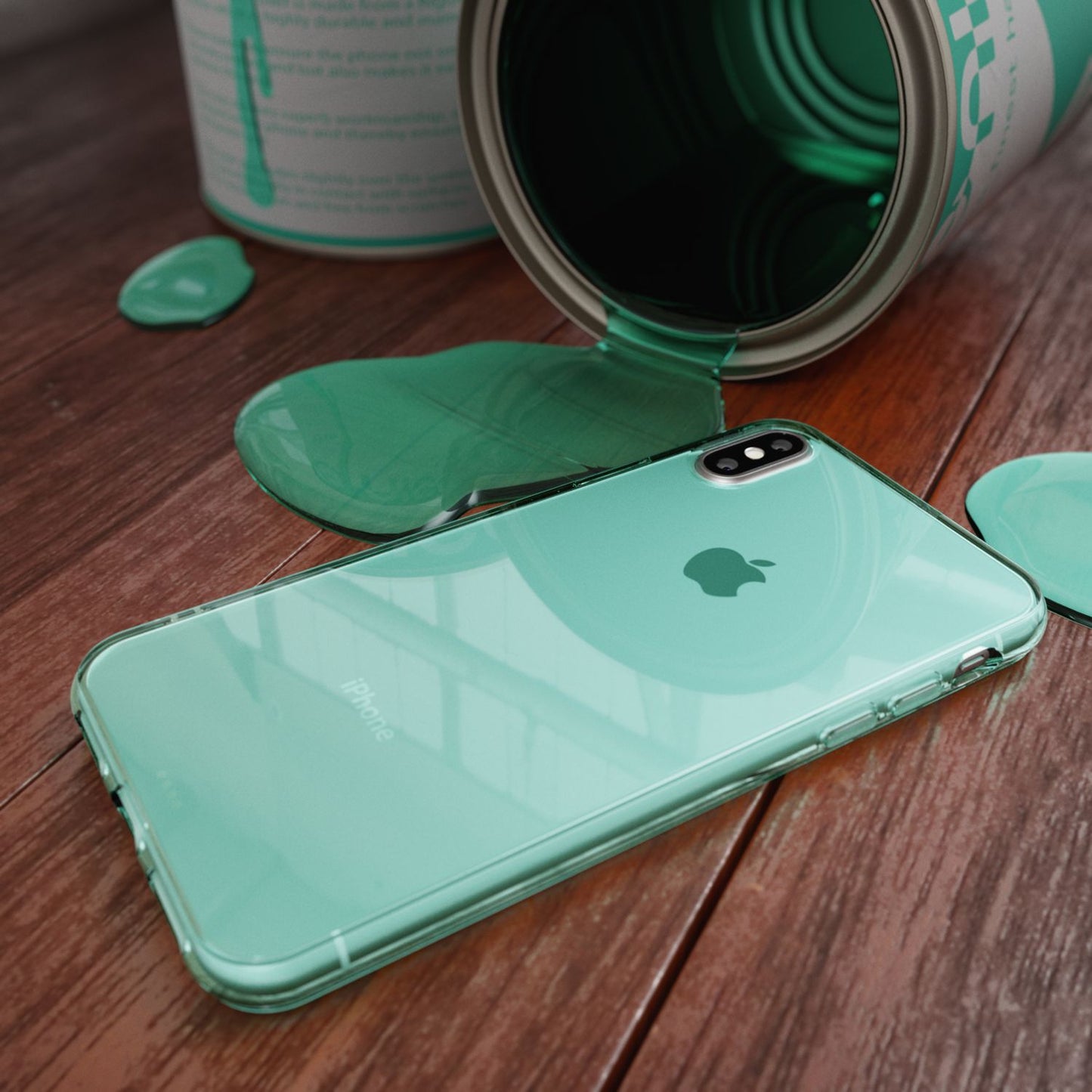 NALIA Handyhülle kompatibel mit iPhone X XS, Ultra-Slim Silikon Case Cover Crystal Schutzhülle Dünn Durchsichtig, Etui Handy-Tasche Schale Backcover Transparent Smart-Phone Bumper