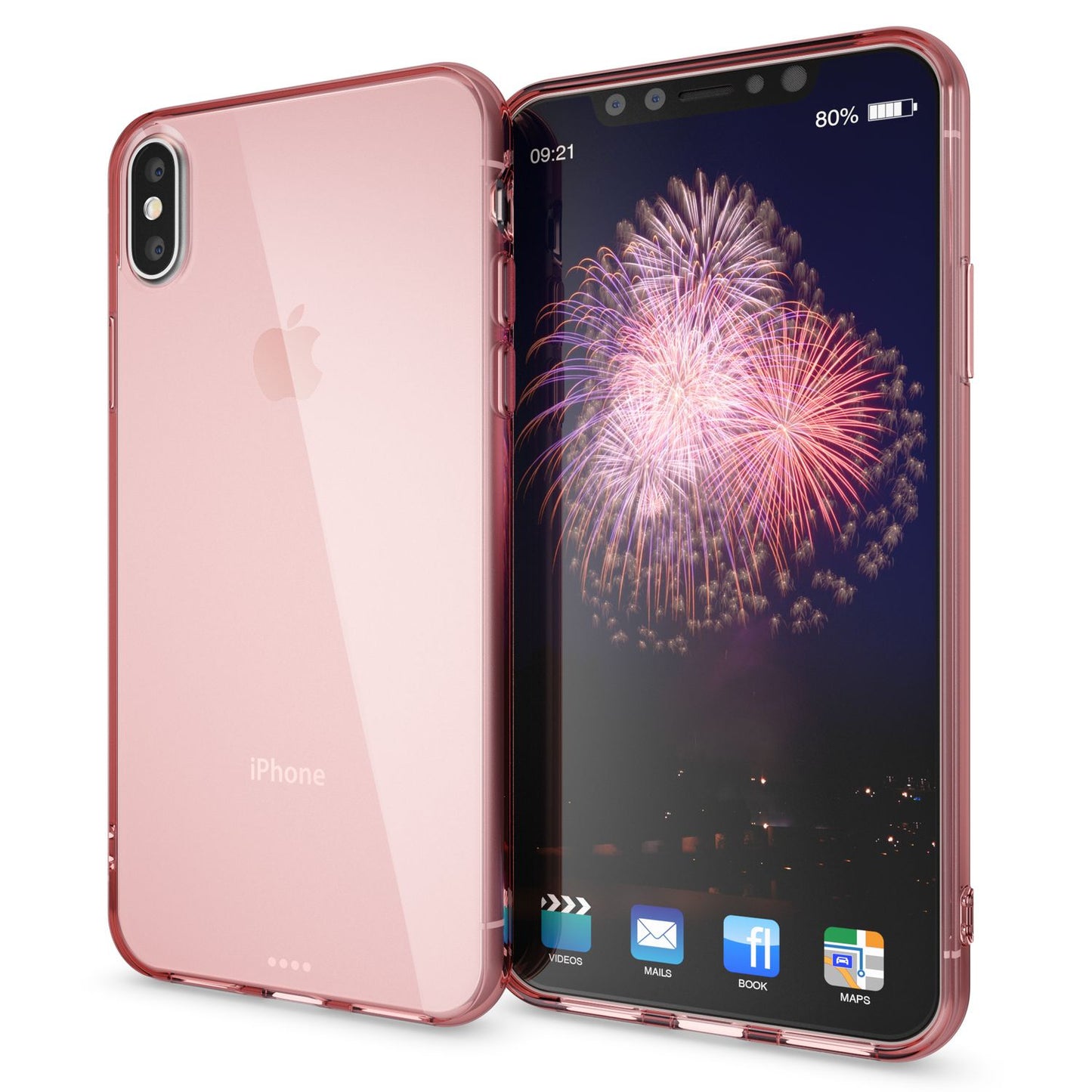 NALIA Handyhülle kompatibel mit iPhone X XS, Ultra-Slim Silikon Case Cover Crystal Schutzhülle Dünn Durchsichtig, Etui Handy-Tasche Schale Backcover Transparent Smart-Phone Bumper