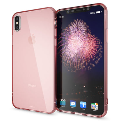 NALIA Handyhülle kompatibel mit iPhone X XS, Ultra-Slim Silikon Case Cover Crystal Schutzhülle Dünn Durchsichtig, Etui Handy-Tasche Schale Backcover Transparent Smart-Phone Bumper