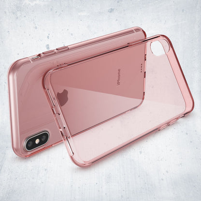 NALIA Handyhülle kompatibel mit iPhone X XS, Ultra-Slim Silikon Case Cover Crystal Schutzhülle Dünn Durchsichtig, Etui Handy-Tasche Schale Backcover Transparent Smart-Phone Bumper