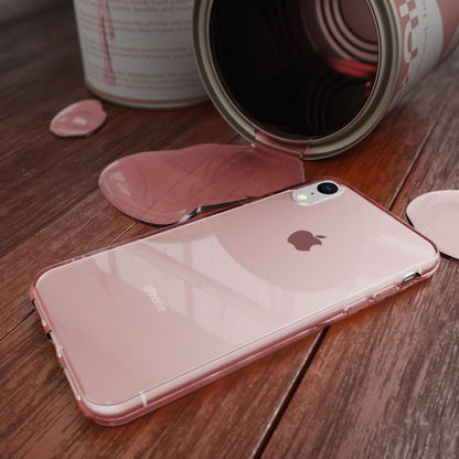 NALIA Handyhülle kompatibel mit iPhone XR, Ultra-Slim Silikon Case Cover Crystal Clear Schutzhülle Dünn Durchsichtig, Etui Handy-Tasche Backcover Hülle Transparent Bumper