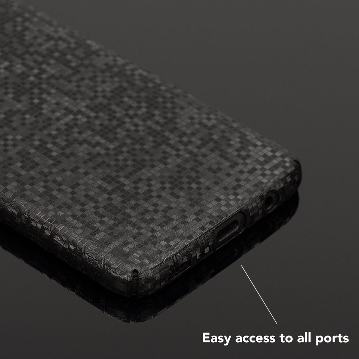 NALIA Handyhülle kompatibel mit Samsung Galaxy S8, Mosaik Ultra-Slim Hardcase Backcover Schutzhülle, Handy-Tasche Hülle Cover Case im Metall-Look Dünnes Bumper Karo Etui Skin
