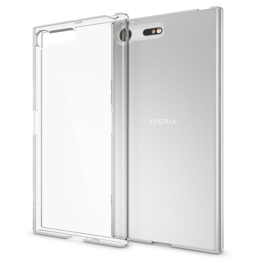 NALIA Transparente Silikonhülle für Sony Xperia XZ Premium – Anti-Gelb & Rutschfest – GLAZE (Handyhülle Kristallklar, Schlank & Stoßfest) – Marke aus Berlin