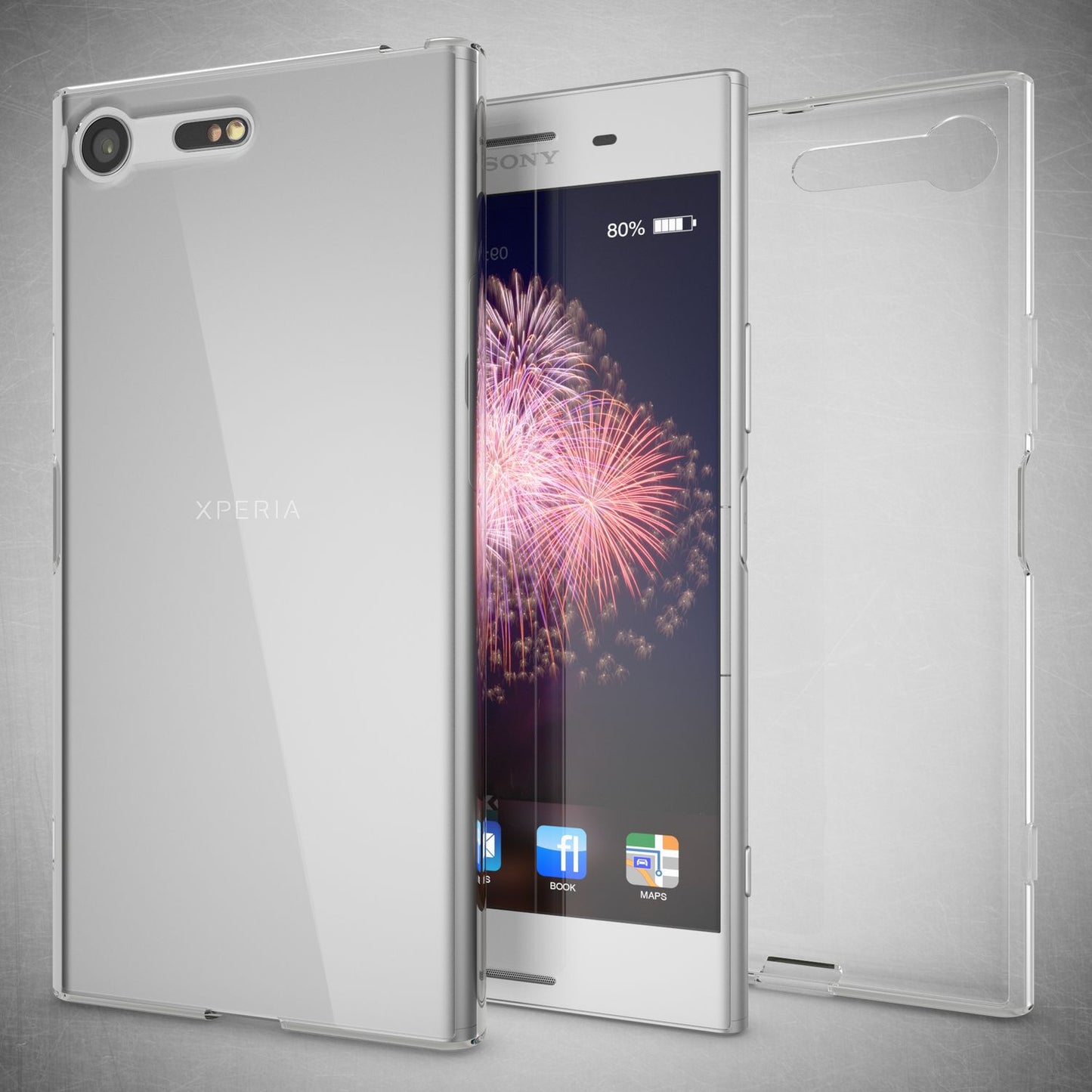 NALIA Transparente Silikonhülle für Sony Xperia XZ Premium – Anti-Gelb & Rutschfest – GLAZE (Handyhülle Kristallklar, Schlank & Stoßfest) – Marke aus Berlin