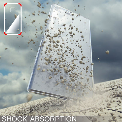 NALIA Transparente Silikonhülle für Sony Xperia XZ Premium – Anti-Gelb & Rutschfest – GLAZE (Handyhülle Kristallklar, Schlank & Stoßfest) – Marke aus Berlin
