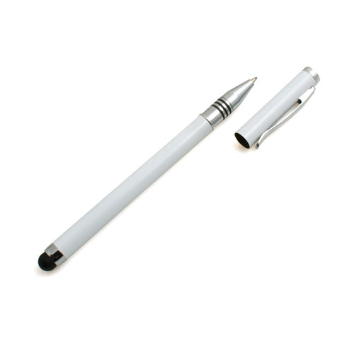 SYSTEM-S Stylus 2 in 1 Stift Kugelschreiber für PDA Tablet PC Smartphone