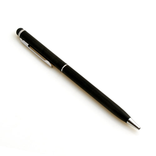 SYSTEM-S Stylus Stift 2 in 1 Kugelschreiber für Tablet PC Smartphone
