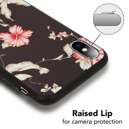 NALIA Handyhülle kompatibel mit iPhone X XS, Ultra-Slim TPU Hülle Silikon Motiv Case Cover Gummi Schutzhülle Dünn, Etui Handy-Tasche Backcover Phone Skin Bumper