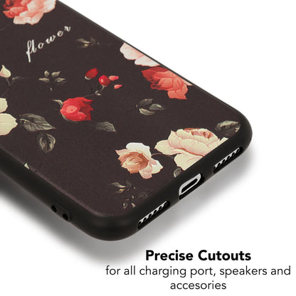 NALIA Handyhülle kompatibel mit iPhone X XS, Ultra-Slim TPU Hülle Silikon Motiv Case Cover Gummi Schutzhülle Dünn, Etui Handy-Tasche Backcover Phone Skin Bumper