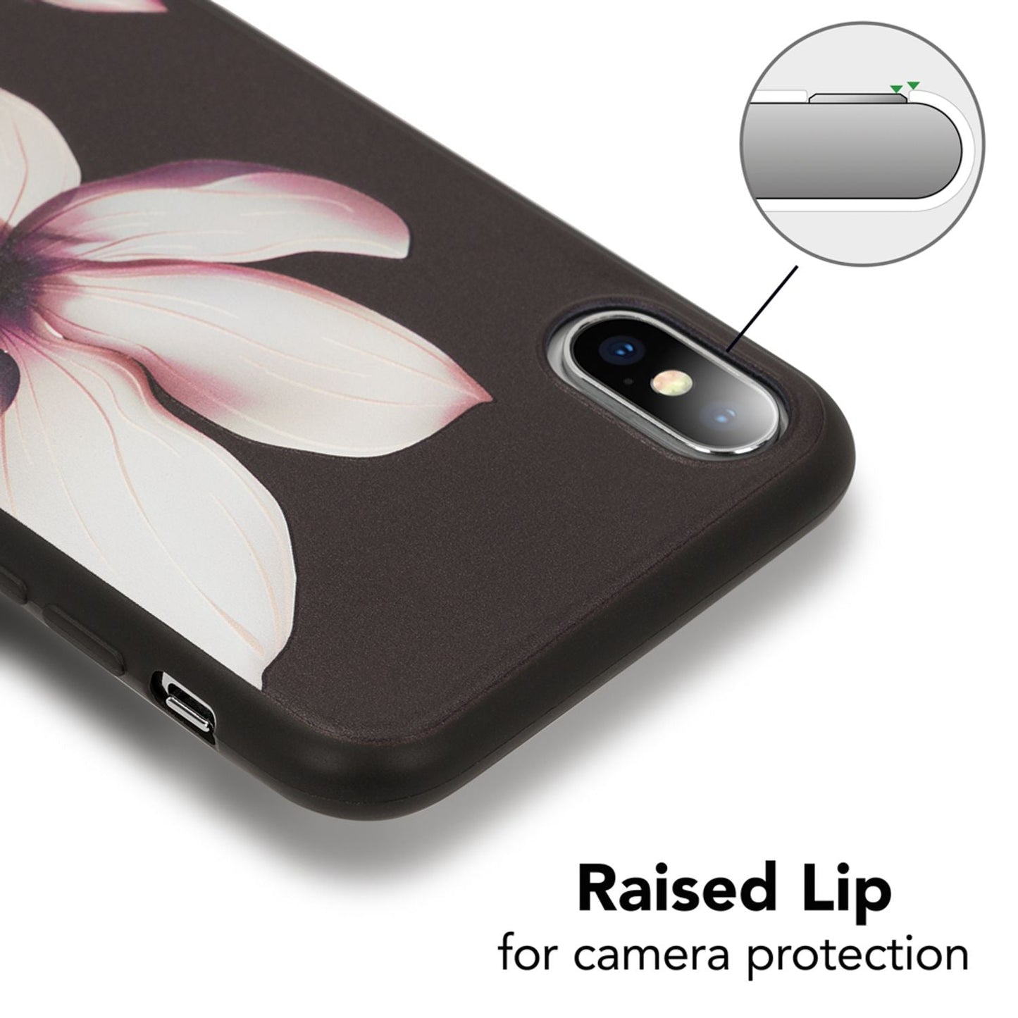 NALIA Handyhülle kompatibel mit iPhone X XS, Ultra-Slim TPU Hülle Silikon Motiv Case Cover Gummi Schutzhülle Dünn, Etui Handy-Tasche Backcover Phone Skin Bumper