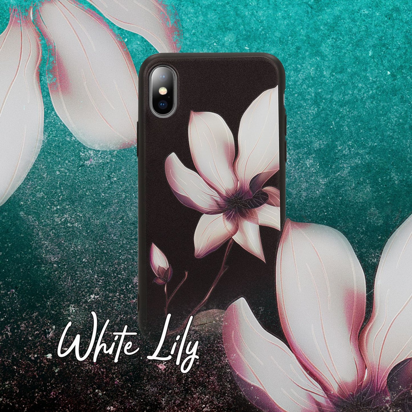 NALIA Handyhülle kompatibel mit iPhone X XS, Ultra-Slim TPU Hülle Silikon Motiv Case Cover Gummi Schutzhülle Dünn, Etui Handy-Tasche Backcover Phone Skin Bumper
