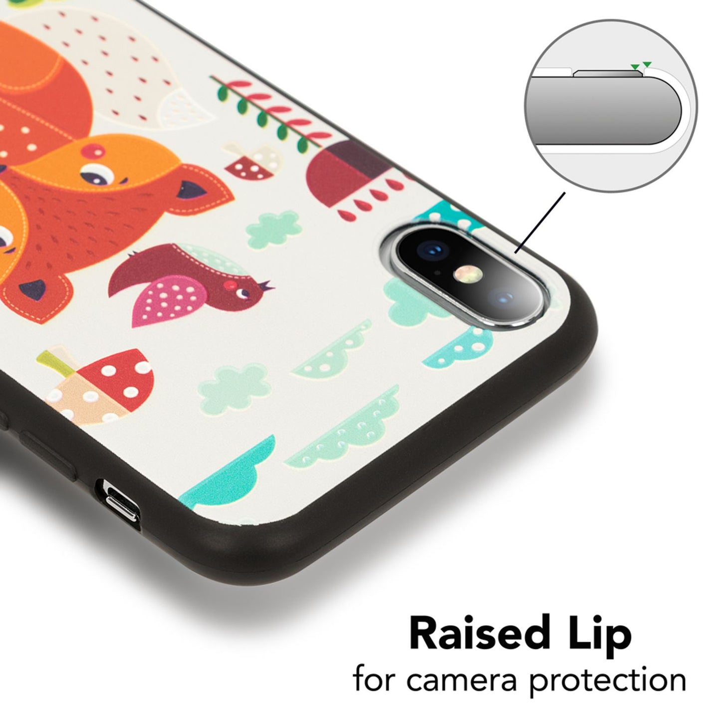 NALIA Handyhülle kompatibel mit iPhone X XS, Ultra-Slim TPU Hülle Silikon Motiv Case Cover Gummi Schutzhülle Dünn, Etui Handy-Tasche Backcover Phone Skin Bumper
