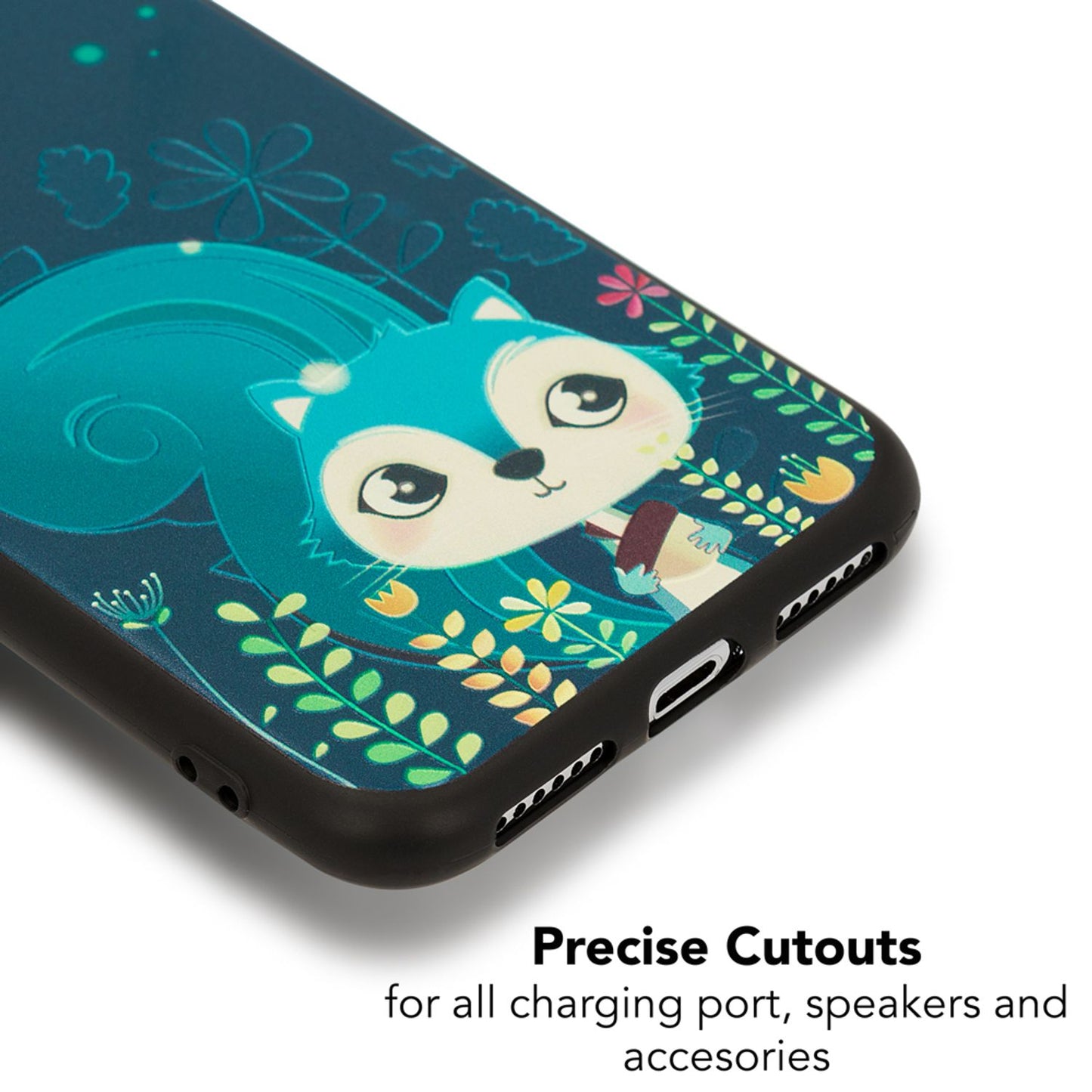 NALIA Handyhülle kompatibel mit iPhone X XS, Ultra-Slim TPU Hülle Silikon Motiv Case Cover Gummi Schutzhülle Dünn, Etui Handy-Tasche Backcover Phone Skin Bumper