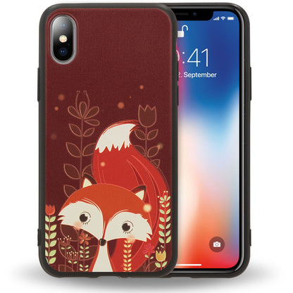 NALIA Handyhülle kompatibel mit iPhone X XS, Ultra-Slim TPU Hülle Silikon Motiv Case Cover Gummi Schutzhülle Dünn, Etui Handy-Tasche Backcover Phone Skin Bumper