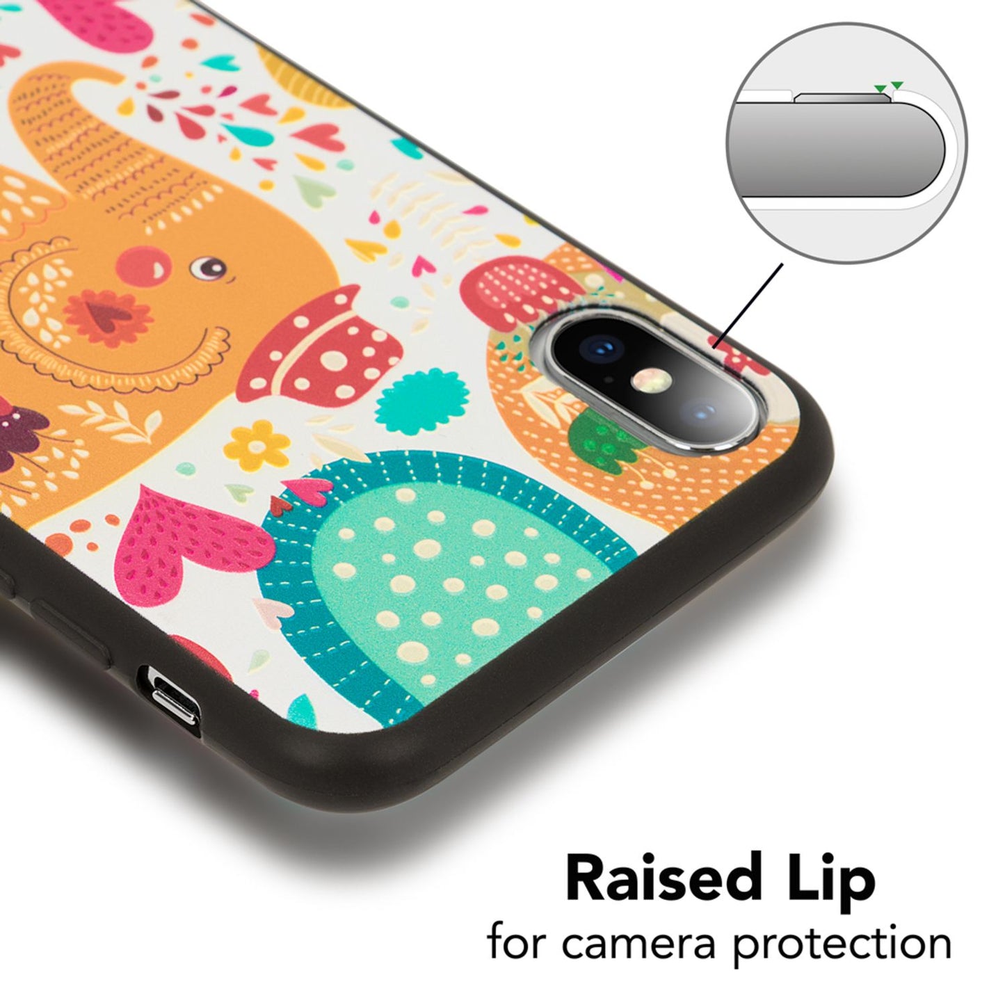 NALIA Handyhülle kompatibel mit iPhone X XS, Ultra-Slim TPU Hülle Silikon Motiv Case Cover Gummi Schutzhülle Dünn, Etui Handy-Tasche Backcover Phone Skin Bumper