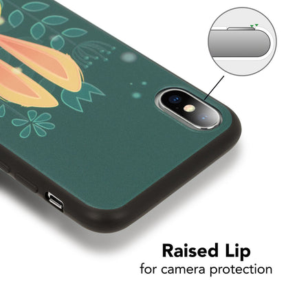NALIA Handyhülle kompatibel mit iPhone X XS, Ultra-Slim TPU Hülle Silikon Motiv Case Cover Gummi Schutzhülle Dünn, Etui Handy-Tasche Backcover Phone Skin Bumper