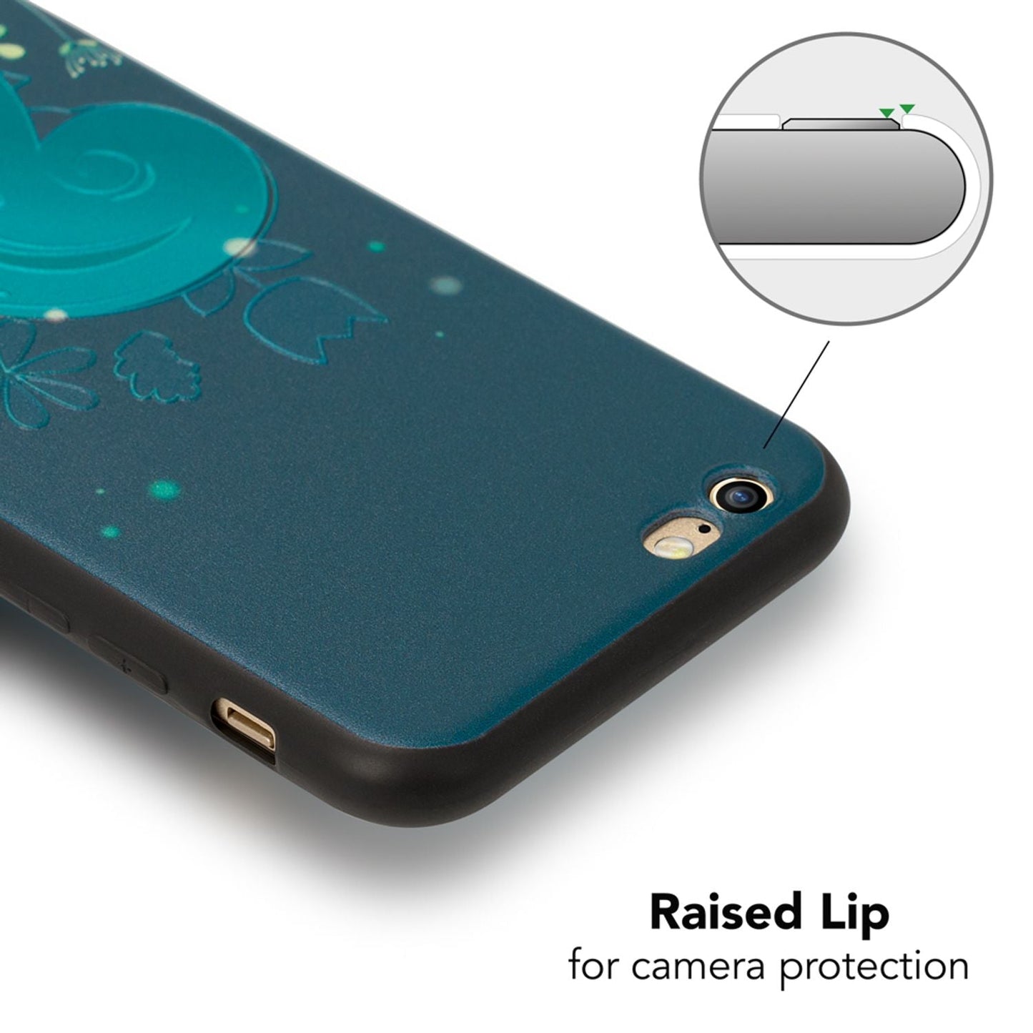 NALIA Handyhülle kompatibel mit iPhone 6 6s, Thin TPU Silikon Motiv Case Cover Gummi Schutzhülle Dünn, Ultra-Slim Etui Handy-Tasche Backcover Phone Bumper