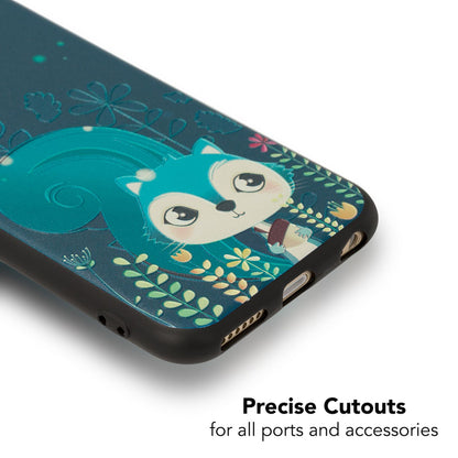 NALIA Handyhülle kompatibel mit iPhone 6 6s, Thin TPU Silikon Motiv Case Cover Gummi Schutzhülle Dünn, Ultra-Slim Etui Handy-Tasche Backcover Phone Bumper