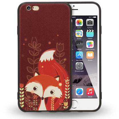 NALIA Handyhülle kompatibel mit iPhone 6 6s, Thin TPU Silikon Motiv Case Cover Gummi Schutzhülle Dünn, Ultra-Slim Etui Handy-Tasche Backcover Phone Bumper