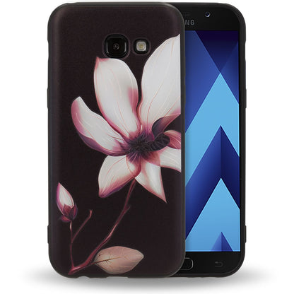 NALIA Handyhülle kompatibel mit Samsung Galaxy A5 (17), Slim TPU Silikon Motiv Case Cover Gummi Schutzhülle Dünn, Ultra-Slim Etui Handy-Tasche Backcover Phone Bumper