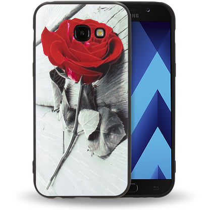 NALIA Handyhülle kompatibel mit Samsung Galaxy A5 (17), Slim TPU Silikon Motiv Case Cover Gummi Schutzhülle Dünn, Ultra-Slim Etui Handy-Tasche Backcover Phone Bumper