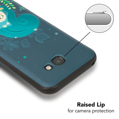 NALIA Handyhülle kompatibel mit Samsung Galaxy A5 (17), Slim TPU Silikon Motiv Case Cover Gummi Schutzhülle Dünn, Ultra-Slim Etui Handy-Tasche Backcover Phone Bumper
