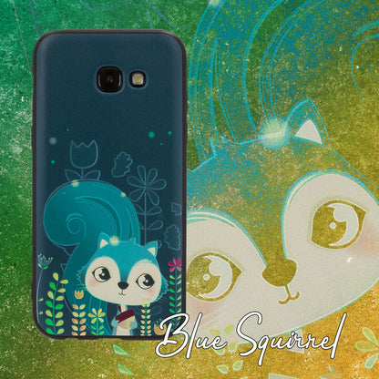 NALIA Handyhülle kompatibel mit Samsung Galaxy A5 (17), Slim TPU Silikon Motiv Case Cover Gummi Schutzhülle Dünn, Ultra-Slim Etui Handy-Tasche Backcover Phone Bumper