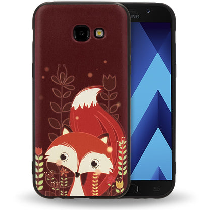 NALIA Handyhülle kompatibel mit Samsung Galaxy A5 (17), Slim TPU Silikon Motiv Case Cover Gummi Schutzhülle Dünn, Ultra-Slim Etui Handy-Tasche Backcover Phone Bumper